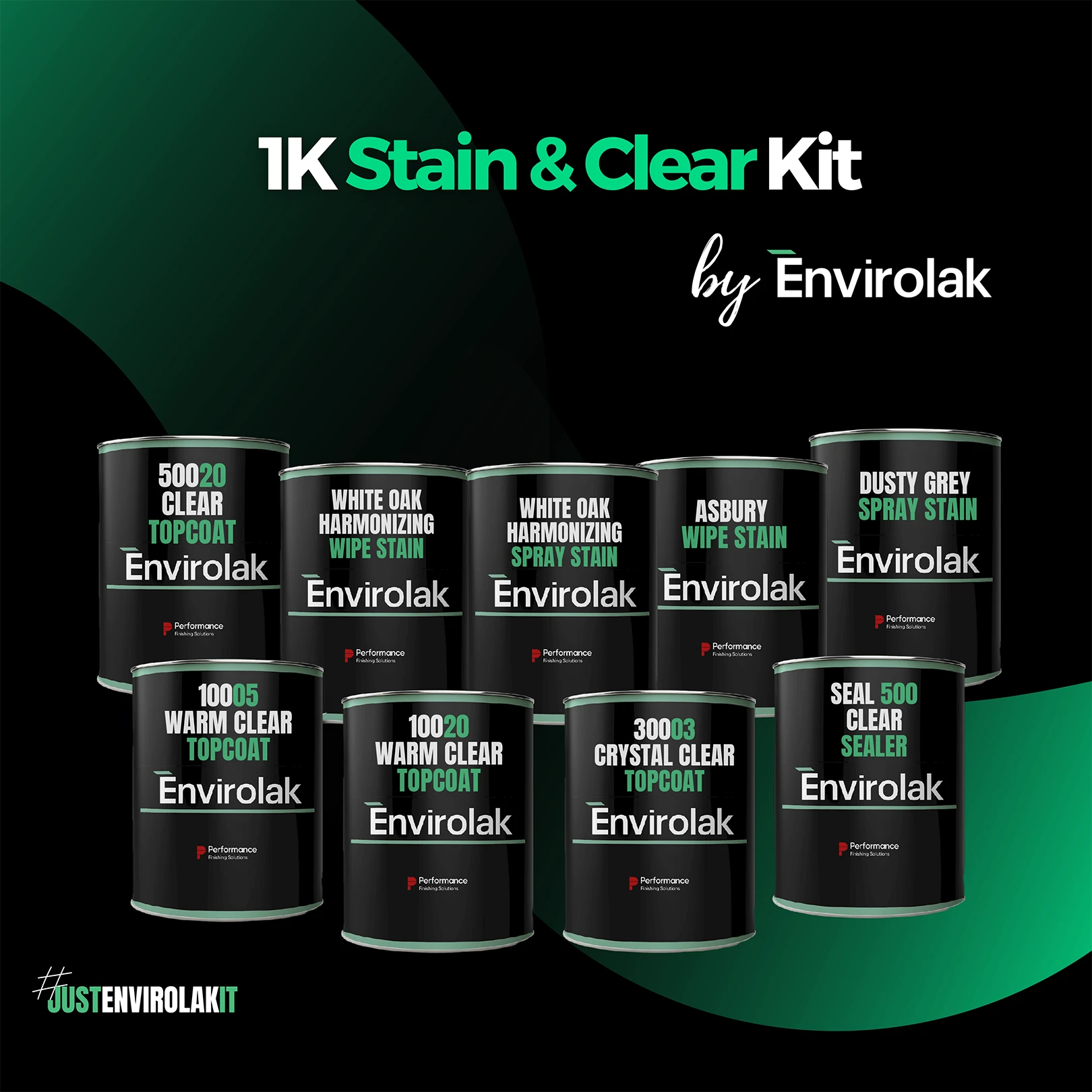 1K Stain & Clear Kit